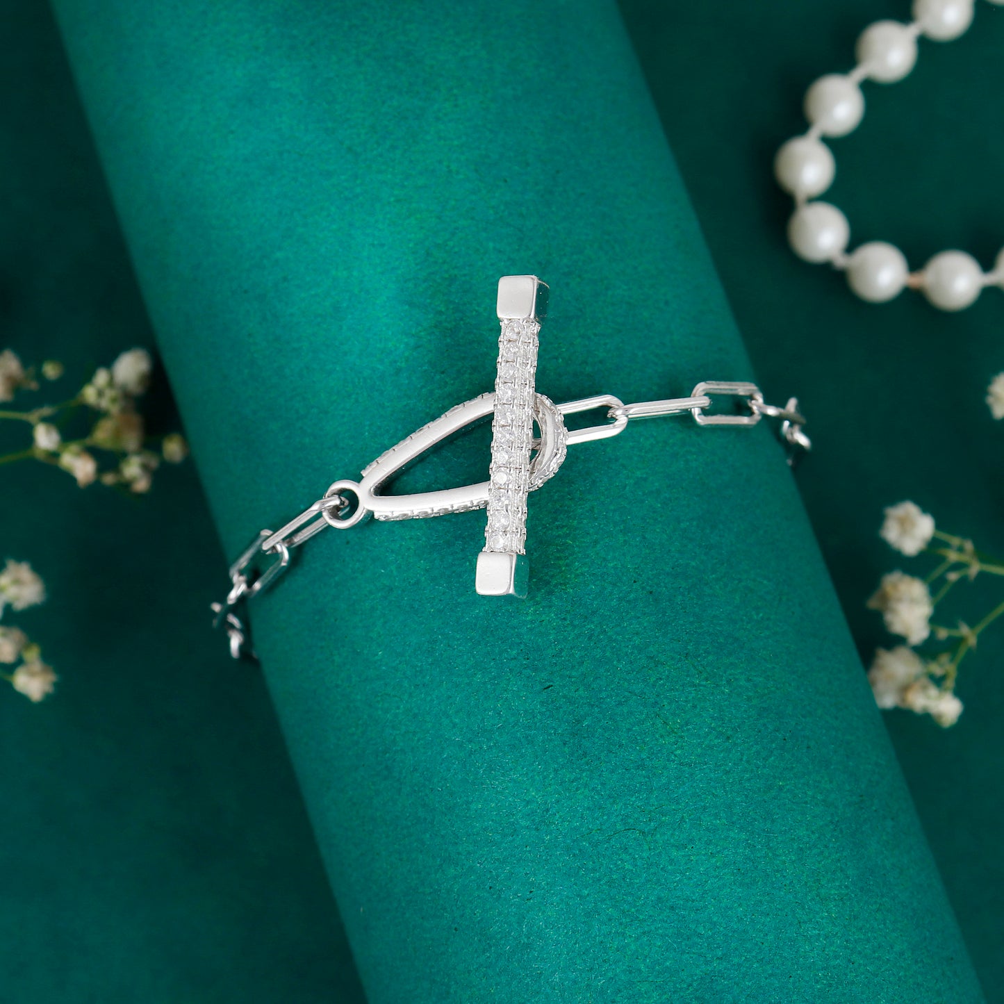 Chunky Chain Toggle Bracelet