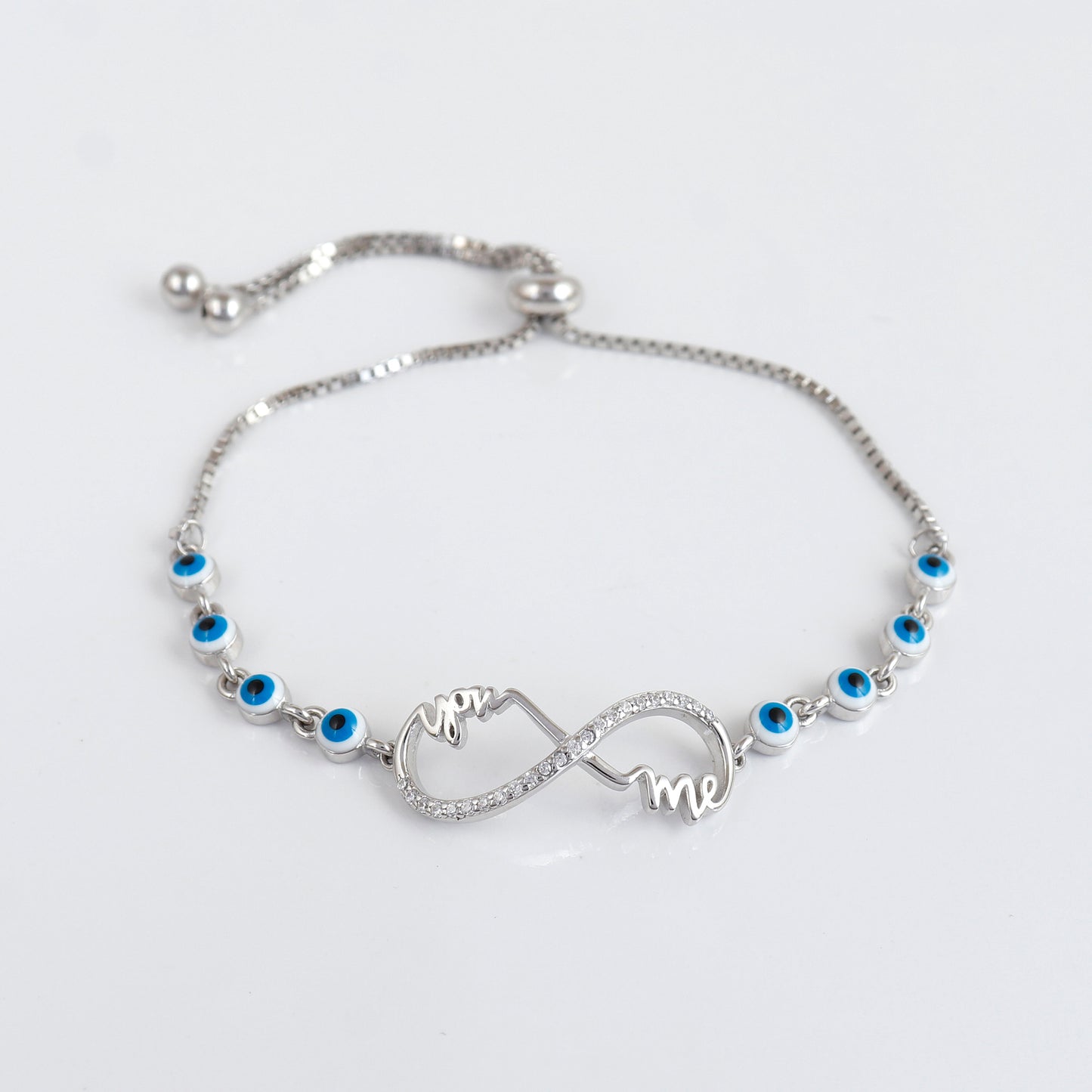 Infinity Love Evil Eye Bracelet