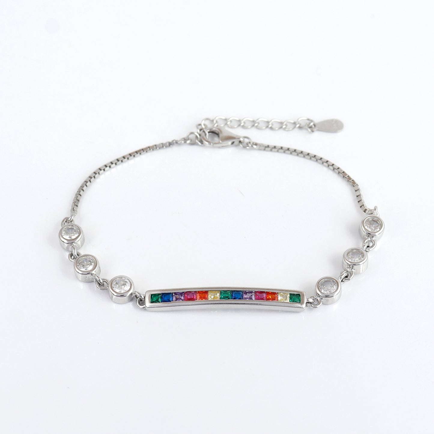 Rainbow Stone Bracelet