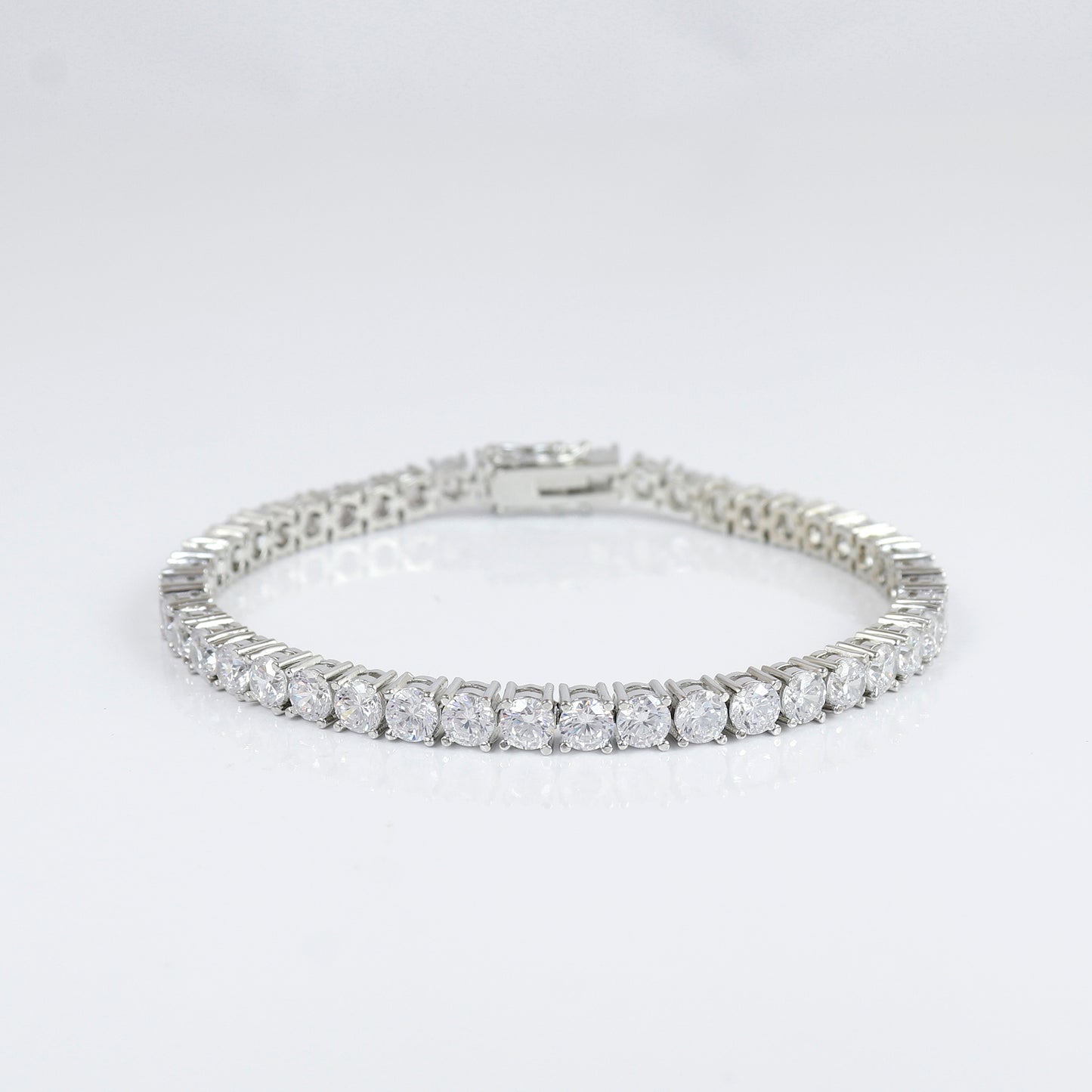 CZ Large Stone Studded Elegant Bracelet