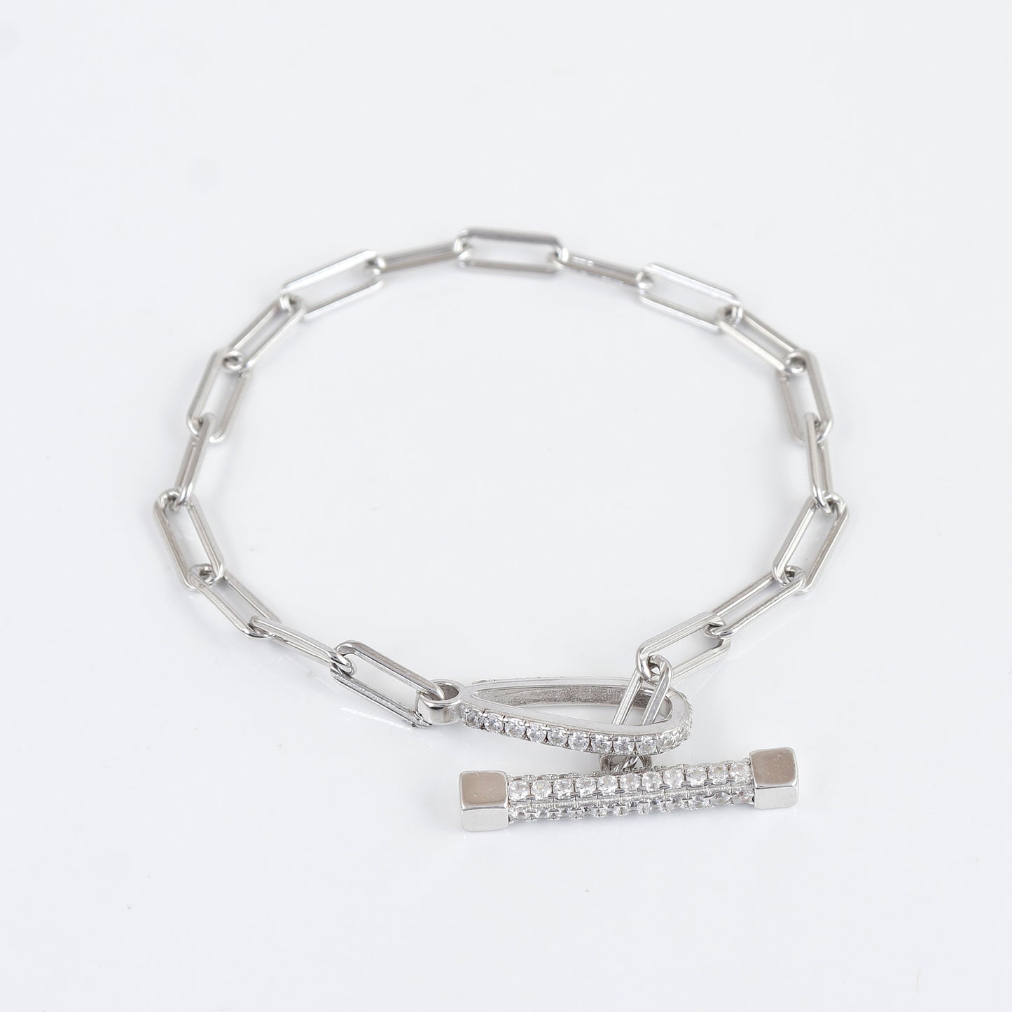 Chunky Chain Toggle Bracelet