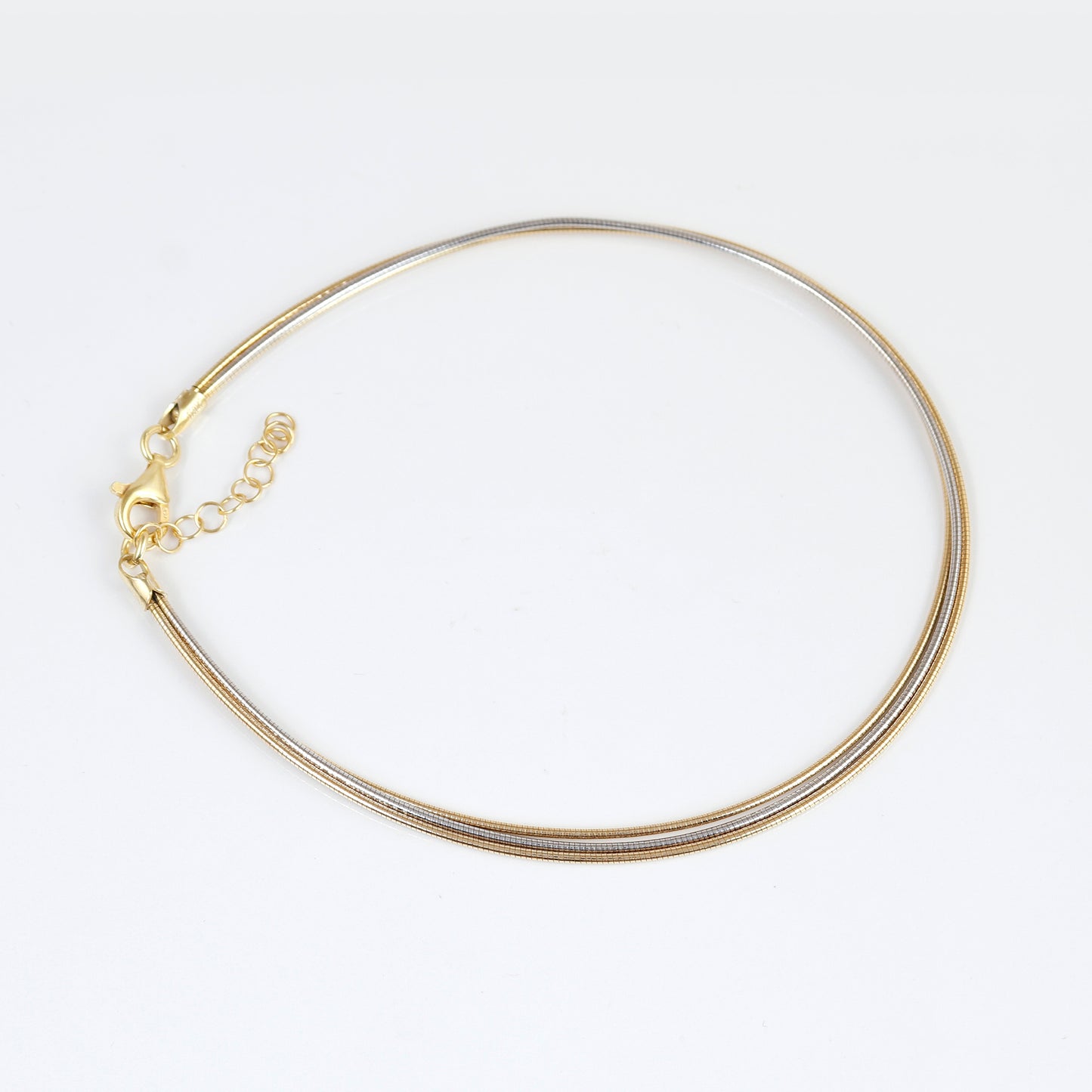 Dual Shade Designer Silver Payal