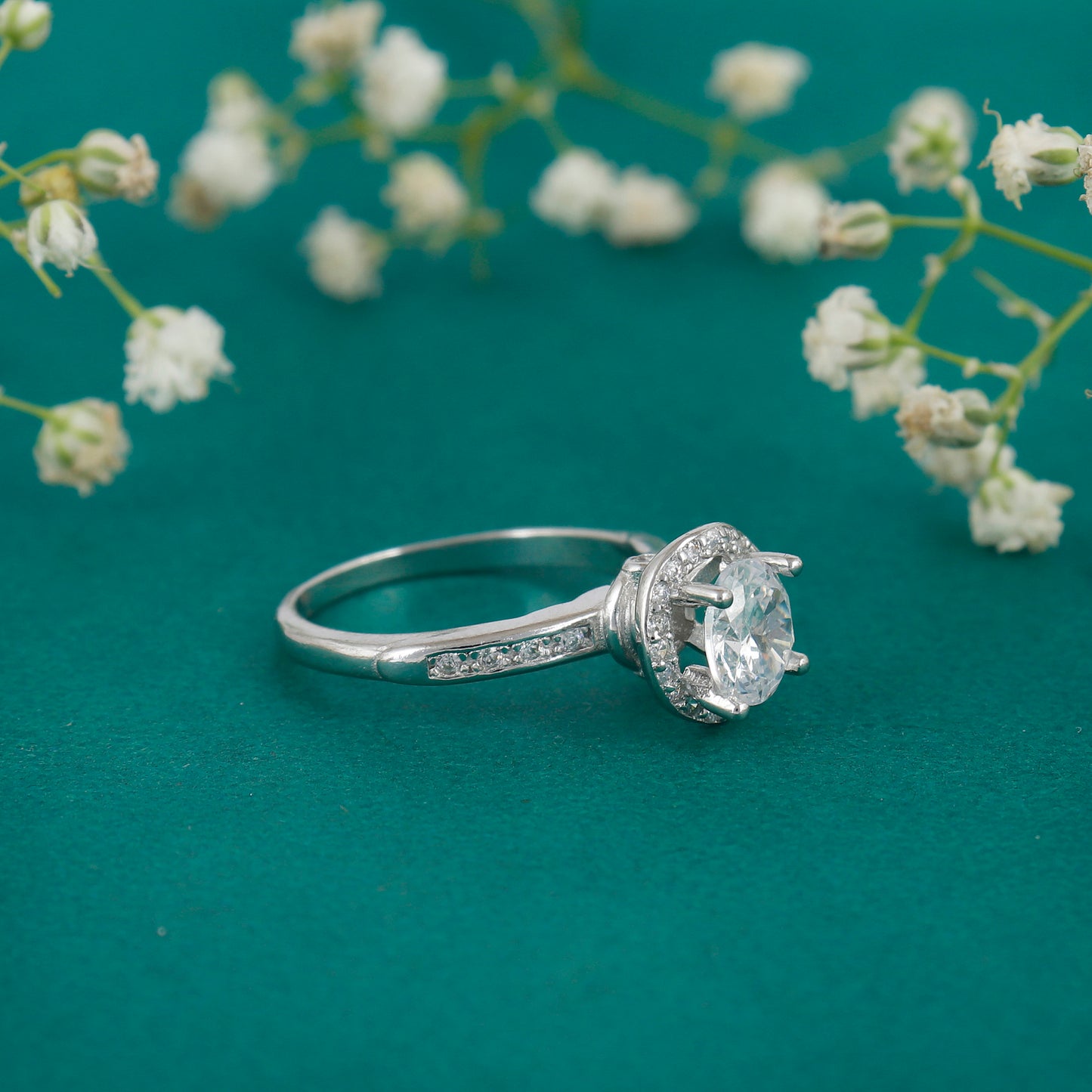 925 Sterling Silver Stone Ring