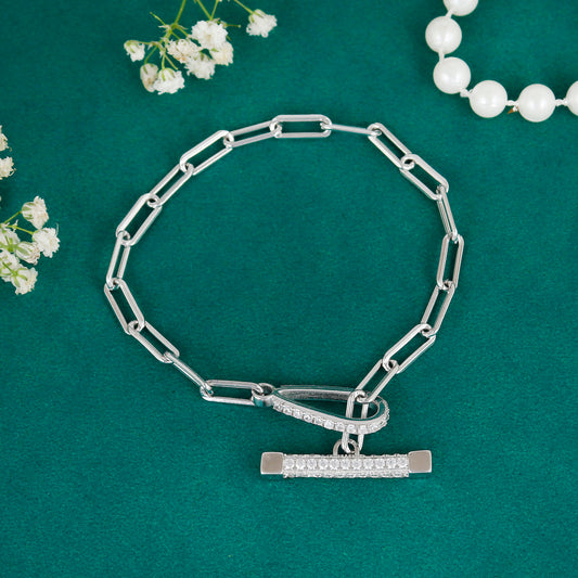 Chunky Chain Toggle Bracelet