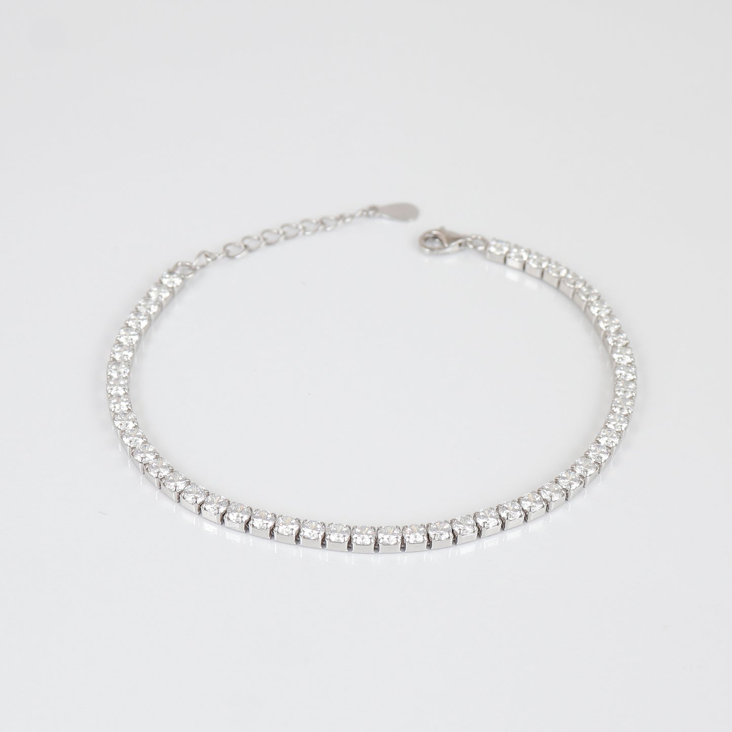 Silver Tennis Bracelet