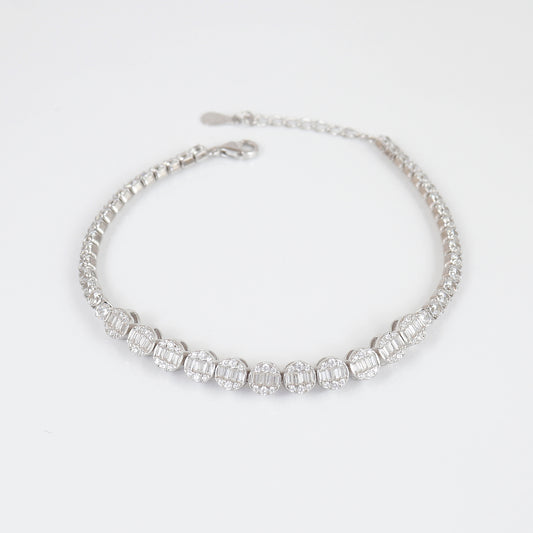 Silver Stone Bracelet