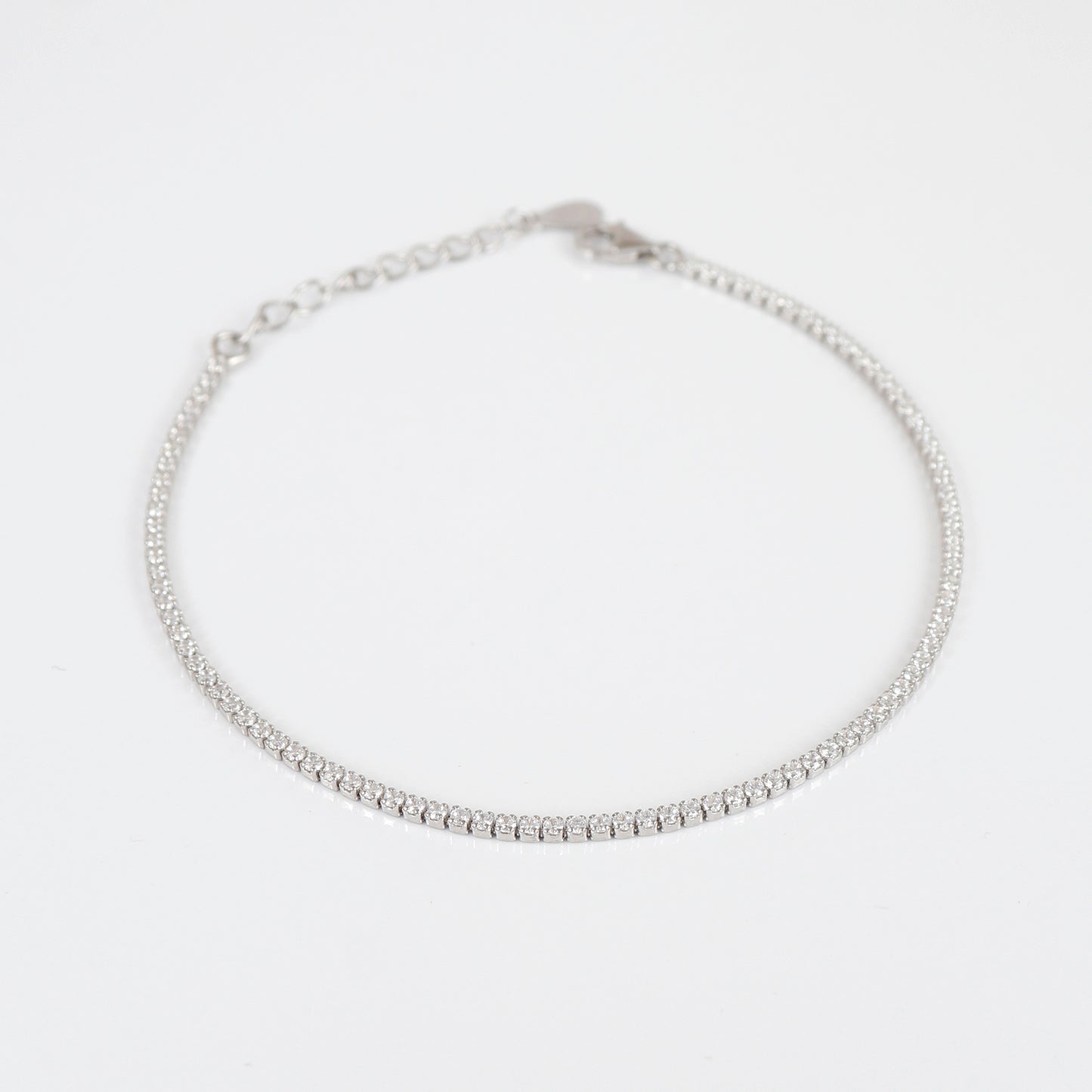 Sterling Silver Tennis Bracelet