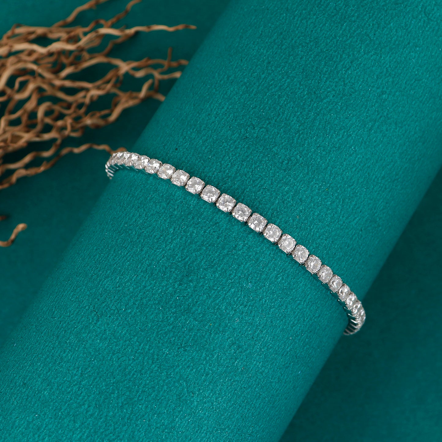 Sterling Silver Tennis Bracelet