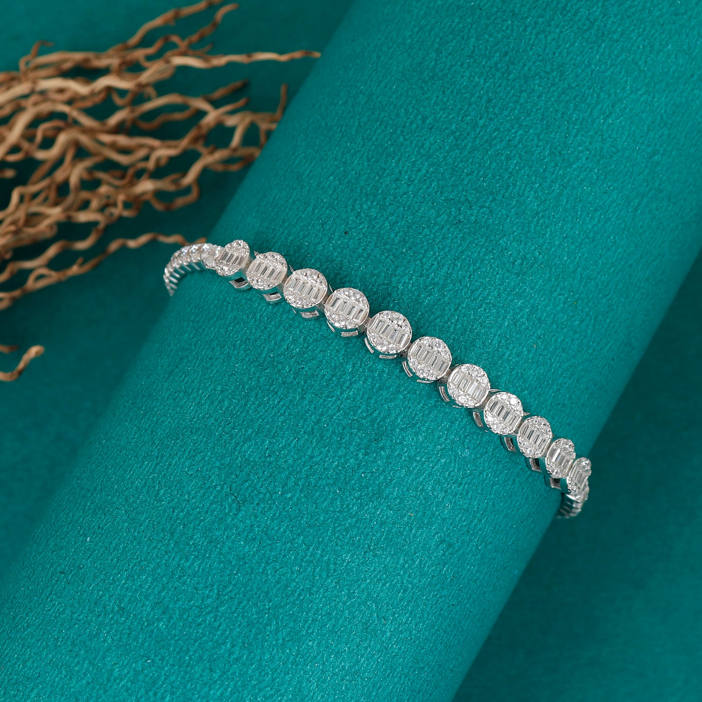 Silver Stone Bracelet